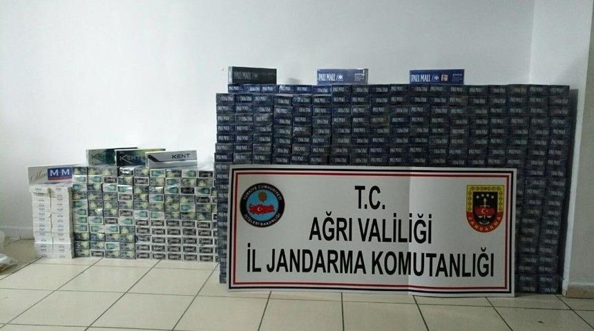 Ağrı’da Kaçak Sigara Operasyonu