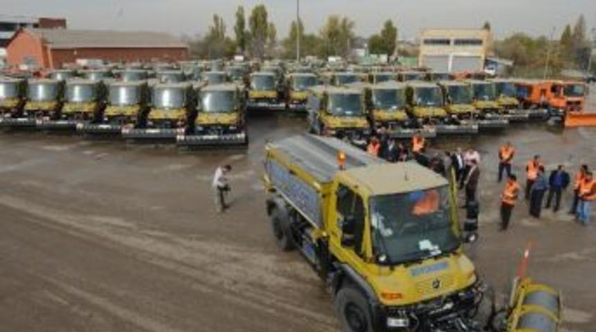 B&uuml;y&uuml;kşehir&rsquo;den 7/24 Kar N&ouml;beti