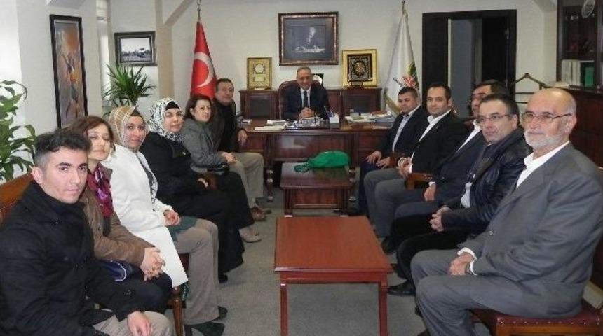 &Ouml;demiş Kent Konseyi&rsquo;nden Ziyaret