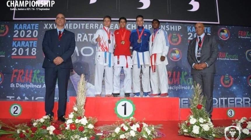 Kağıtsporlu Karateciler Akdeniz Şampiyonası&rsquo;ndan 4 Madalya İle D&ouml;nd&uuml;