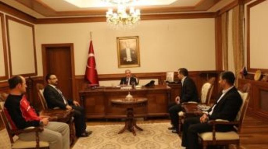 Mafsad&rsquo;tan Vali S&uuml;leyman Kam&ccedil;ı&rsquo;ya Ziyaret