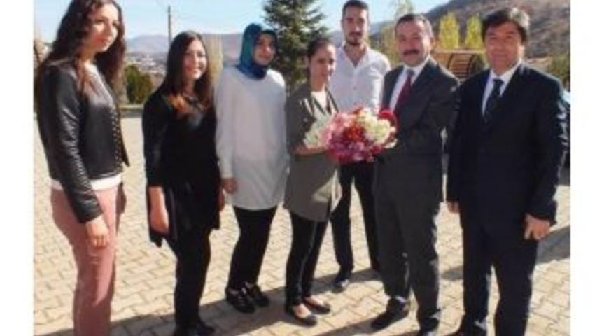 Rekt&ouml;r G&ouml;kbel&rsquo;in İl&ccedil;e Ziyaretleri Tekrar Başladı