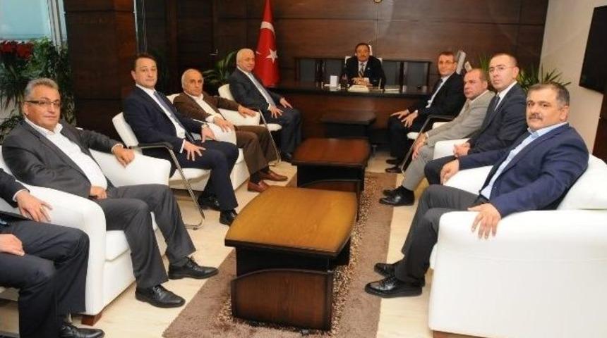 Samsun Tso&rsquo;dan Kaymakam Atlamaz&rsquo;a Ziyaret