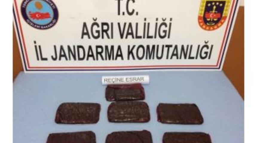 Doğubayazıt&rsquo;ta Esrar Operasyonu