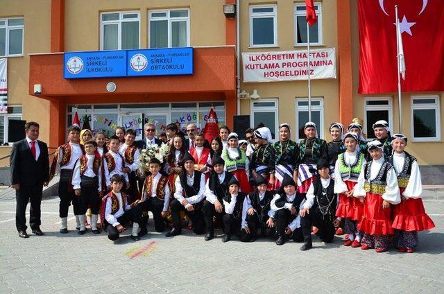 Pursaklar&rsquo;da İlk&ouml;ğretim Haftası Coşkuyla Kutlandı 2