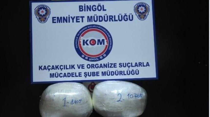 Bing&ouml;l&rsquo;de Uyuşturucu Tacirlerine Darbe