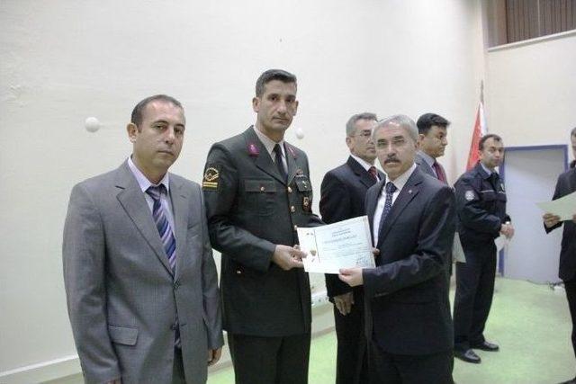 26 Trafik Personeline Sertifika Verildi 2