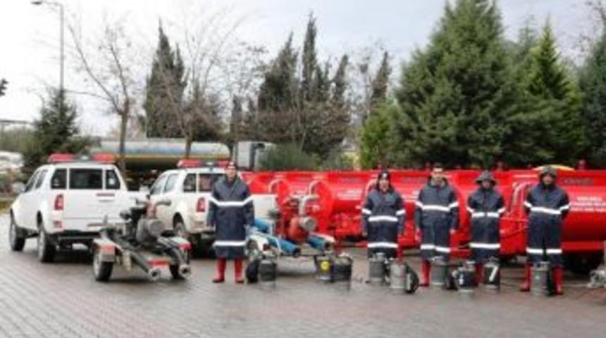 İtfaiye Ekipleri G&ouml;reve Hazır Bekliyor