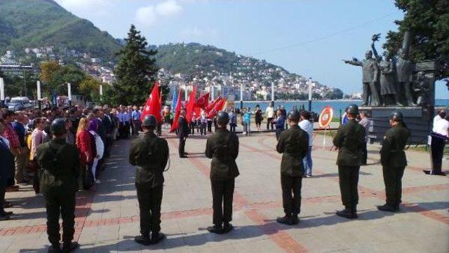 Atatürk'ün Ordu'ya Gelişinin Yıldönümü Kutlandı