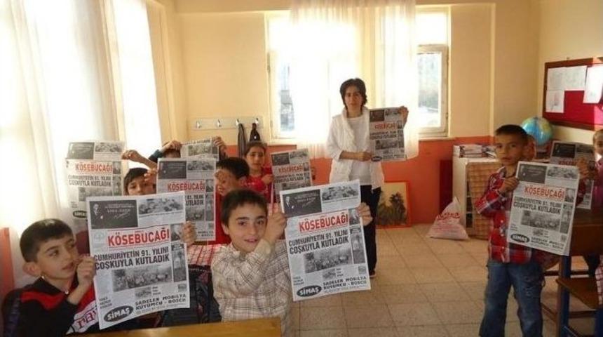&Ouml;ğrenciler Gazete &Ccedil;ıkardı