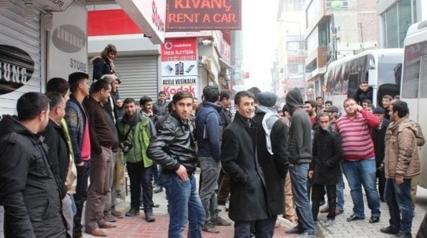 Van&rsquo;da Kepenk Kapatma Eylemi