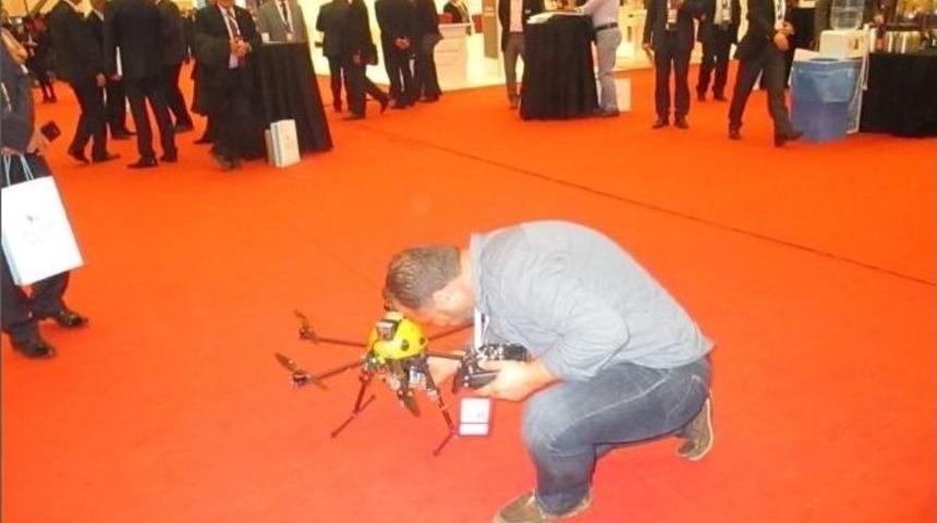 Multikopter G&ouml;r&uuml;c&uuml;ye &Ccedil;ıktı