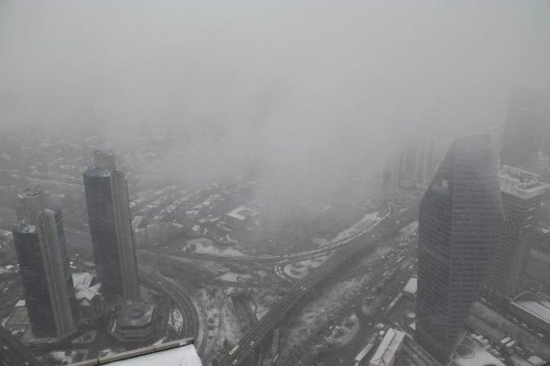 (&ouml;zel Haber) 236 Metreden İstanbul&rsquo;un Kar Manzarası