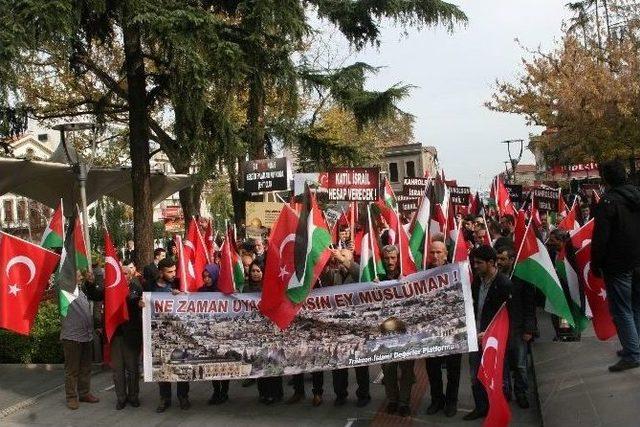 İsrail’in Mescit-i Aksaya Yaptığı Saldırı Trabzon’da Kınandı