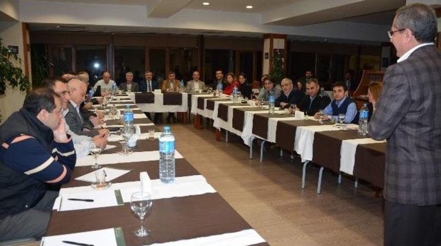 Başkan Baran Ekibiyle Kampa Girdi