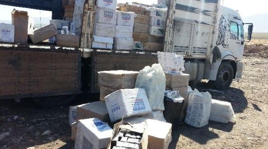 Bitlis&rsquo;te Ka&ccedil;ak Sigara Operasyonu