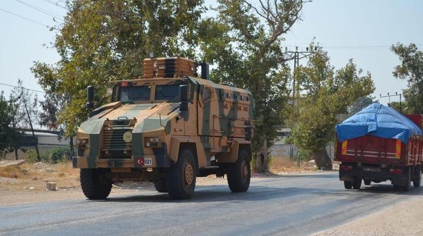 Hatay&rsquo;da Askeri Ara&ccedil; Sevkiyatı