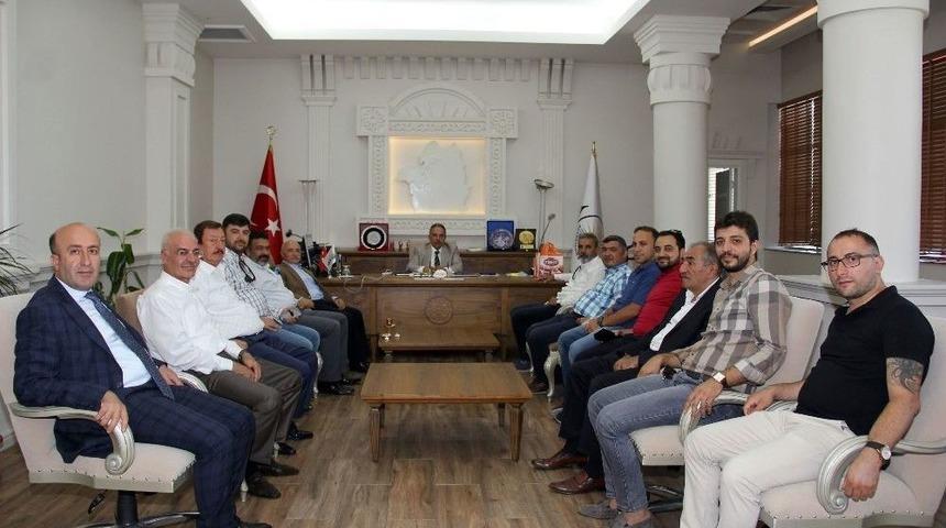 Kayseri Heyetinden Mustafa Yal&ccedil;ın&rsquo;a Ziyaret