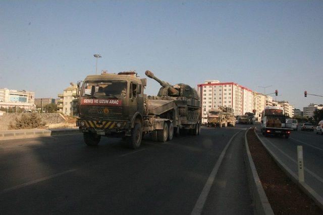 Sınıra Top&ccedil;u Bataryası Sevk Edildi 2