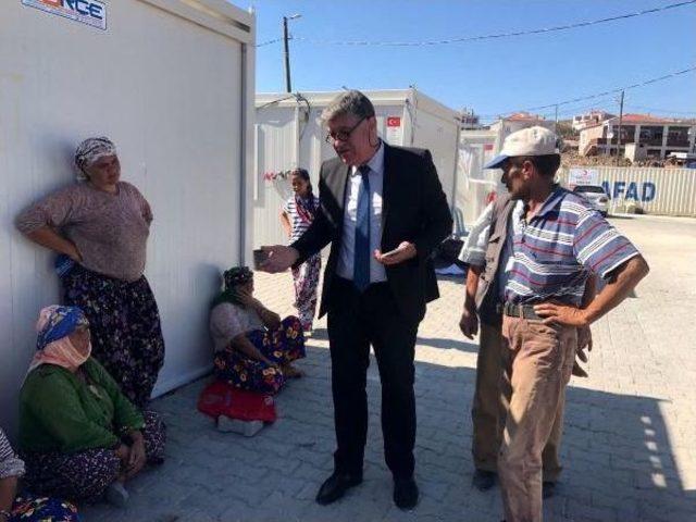 Ayvacık'taki Depremzedelerin Evleri Yapılmaya Başlandı