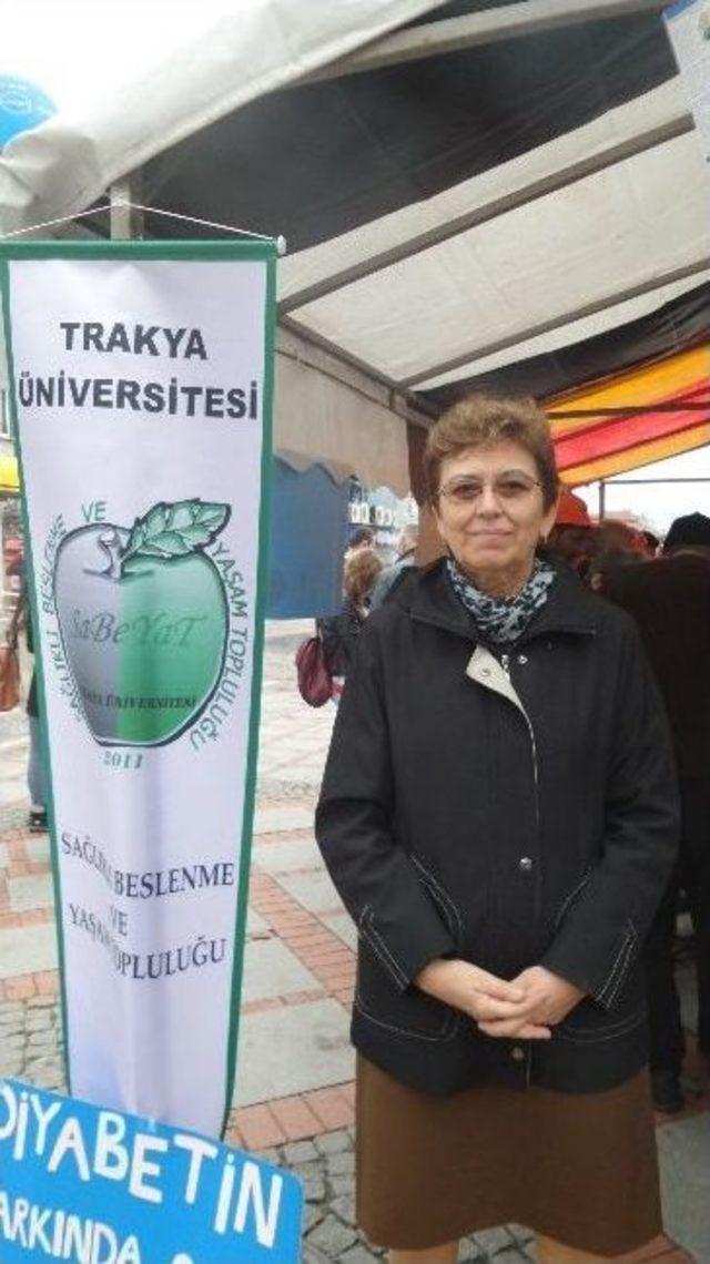 Trakya &Uuml;niversitesi Diyabete Dikkat &Ccedil;ekti 2