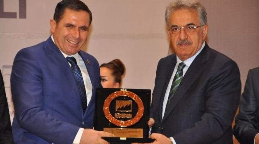 Tiryaki Holding&rsquo;e Gso&rsquo;nun &ldquo;gaziantep&rsquo;in Yıldızı &Ouml;d&uuml;l&uuml;&rsquo;