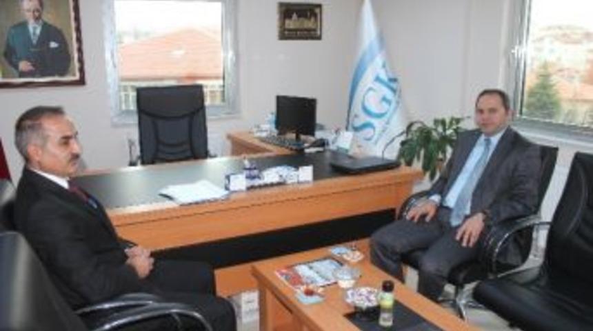 Sgk Konya İl M&uuml;d&uuml;r&uuml; Yavuz&rsquo;un Beyşehir Ziyareti