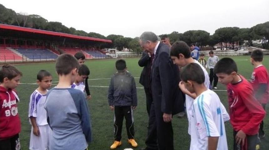 &Ouml;demiş&rsquo;te "karma Futbol Projesi"