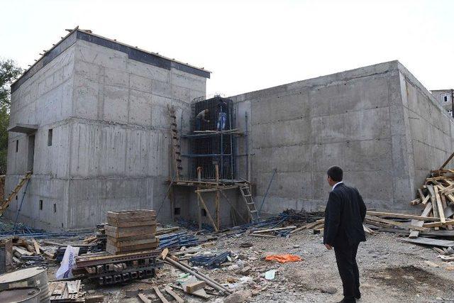 Başkan Asya, Su Deposunda İncelemelerde Bulundu 1