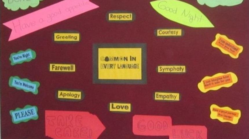 Burhaniye&rsquo; De Geleceğin Sağlık&ccedil;ılarına Nezaket Ve G&ouml;rg&uuml; Kuralları Panosu