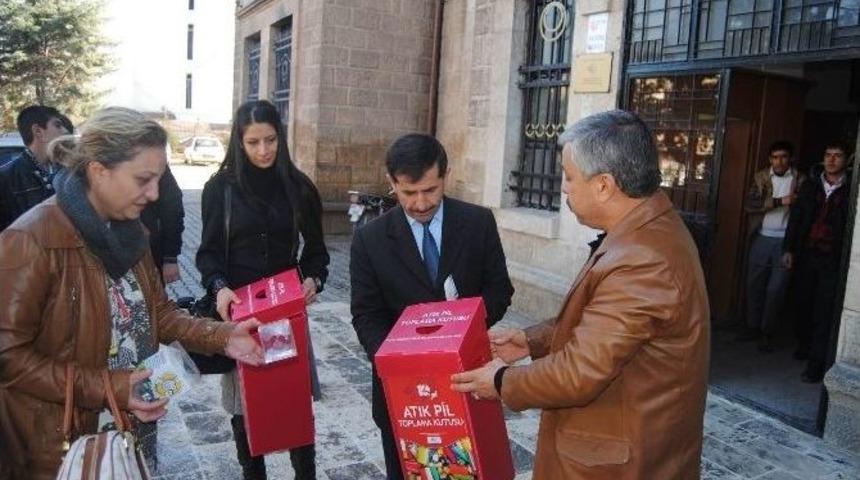 &lsquo;&ouml;d&uuml;ll&uuml; Atık Pil Toplama&rsquo; Kampanyası