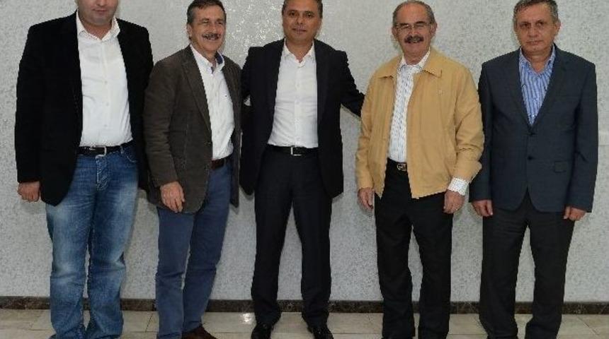Başkan B&uuml;y&uuml;kerşen&rsquo;den Uysal&rsquo;a Ziyaret