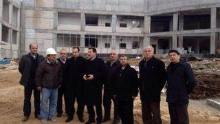 Tarlacı Ve Yüksel Yeni Dinar Devlet Hastanesi İnşaatında İncelemelerde Bulundu