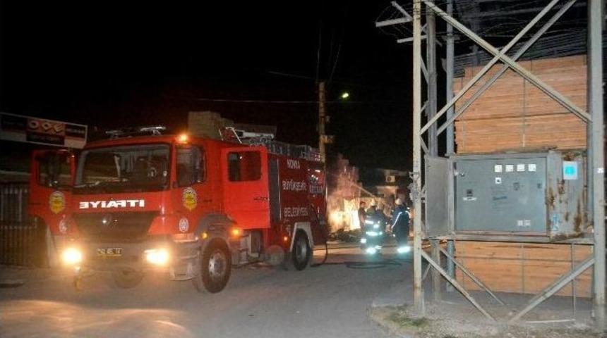 Konya&rsquo;da Depoda Yangın