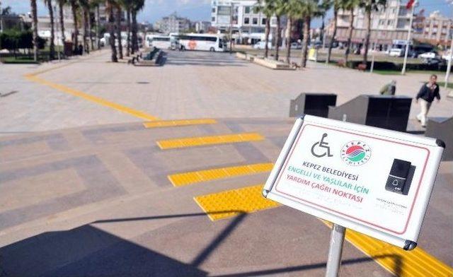 Kepez Belediyesi&rsquo;nde Engelli Vatandaşlar İ&ccedil;in Asans&ouml;r Yapıldı 2