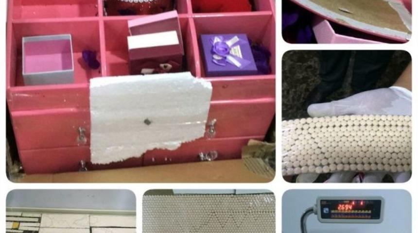 Kargo Şirketinde 51 Bin Adet Captagon Hap Ele Ge&ccedil;irildi