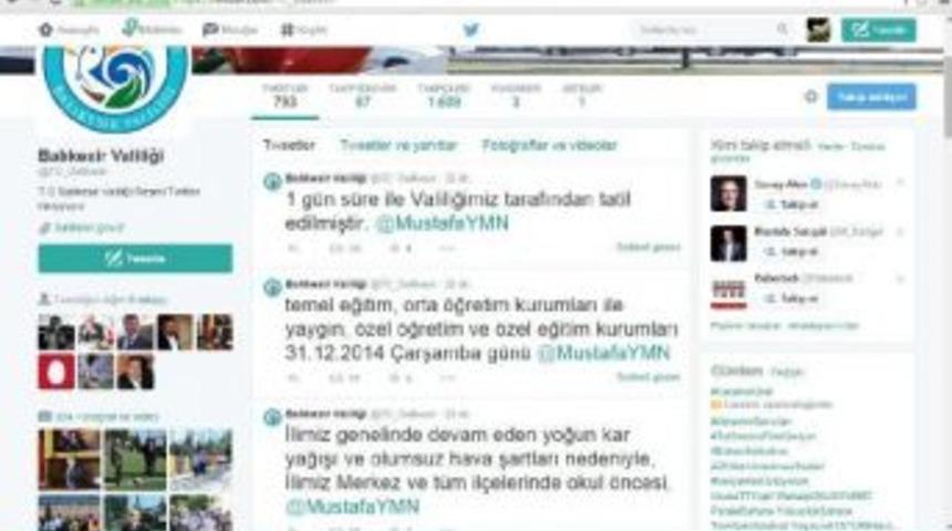 Balıkesir'de Okullara Kar Tatili