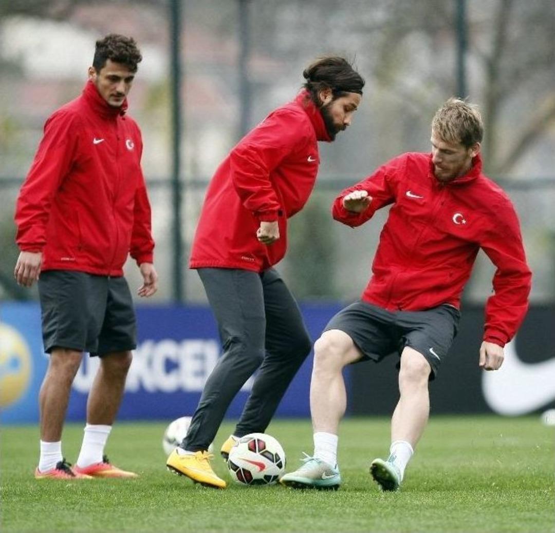 A Milli Takım Kazakistan Ma&ccedil;ı Hazırlıklarını Tamamladı