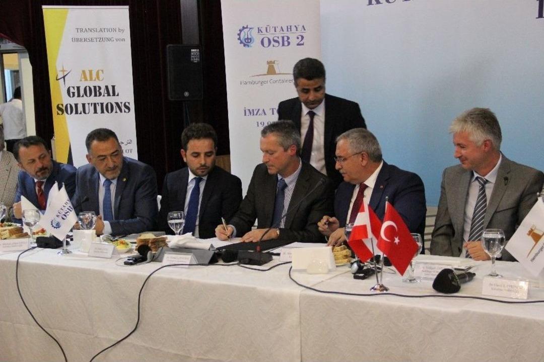 300 Milyon Avroluk Dev Yatırımın Yer Tahsisi S&ouml;zleşmesi İmzalandı