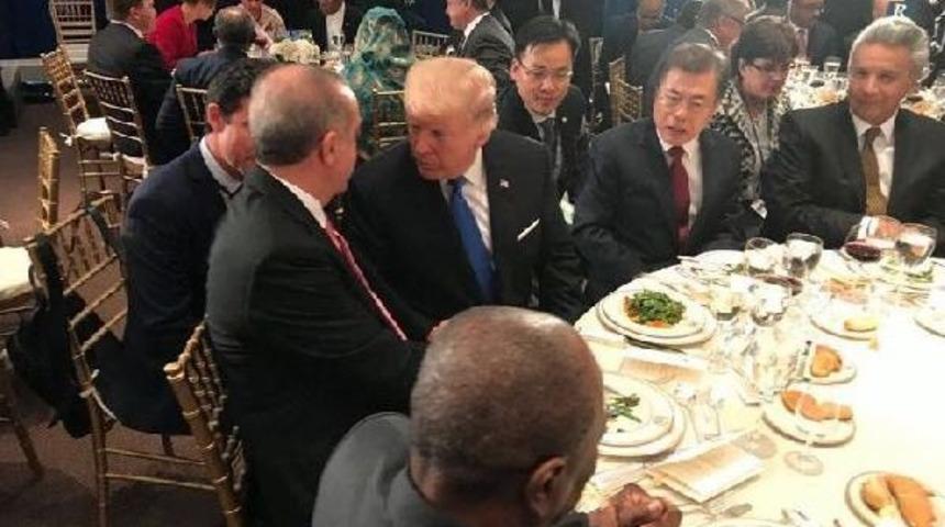 Erdoğan Ve Trump Bir Araya Geldi