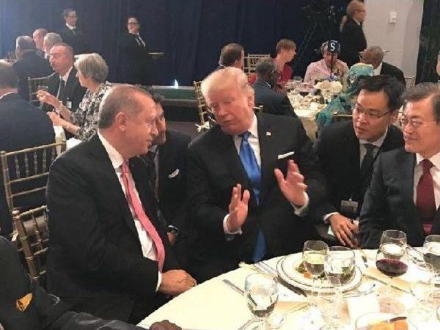 Erdoğan Ve Trump Bir Araya Geldi