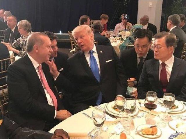 Erdoğan Ve Trump Bir Araya Geldi