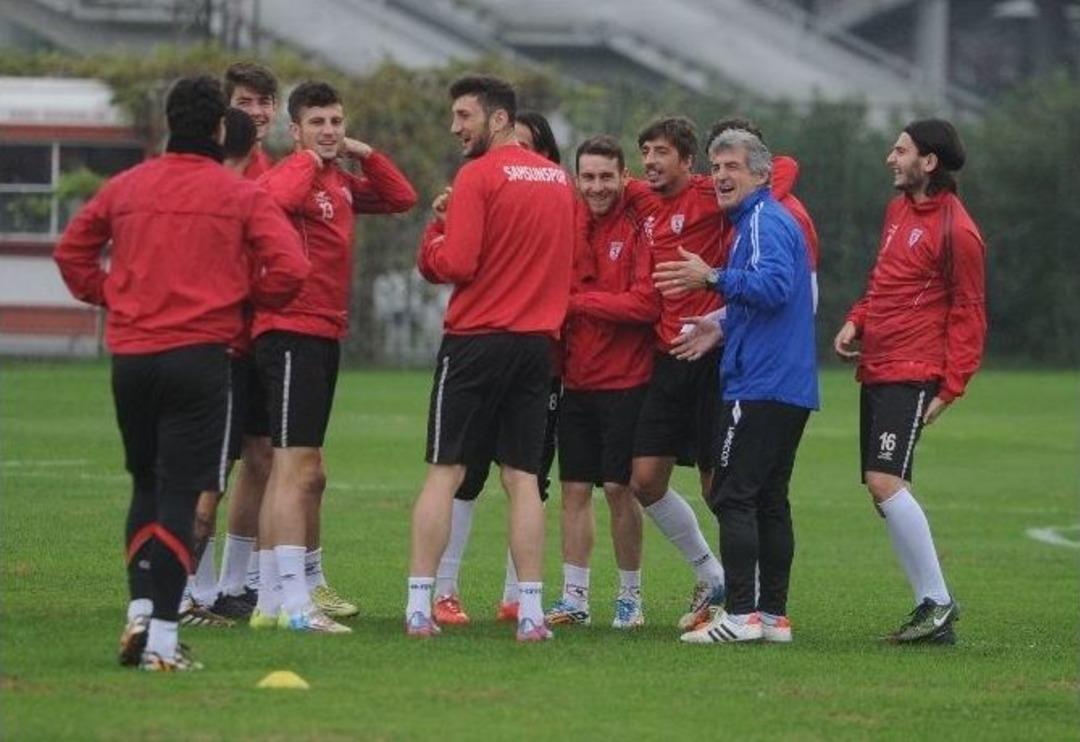 Samsunspor&rsquo;da Neşeli İdman