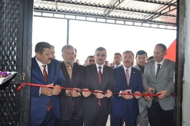 Demirci’de Zeytinyağı Fabrikası Törenle Hizmete Açıldı