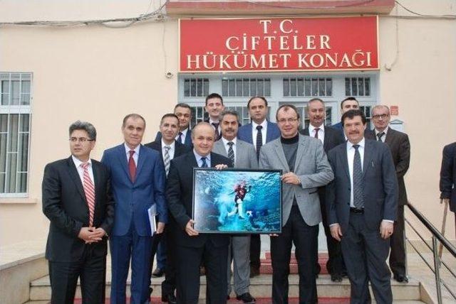 Hayat Boyu Genel Müdürü Biçerli’den Çifteler İlçesine Bir Dizi Ziyaret