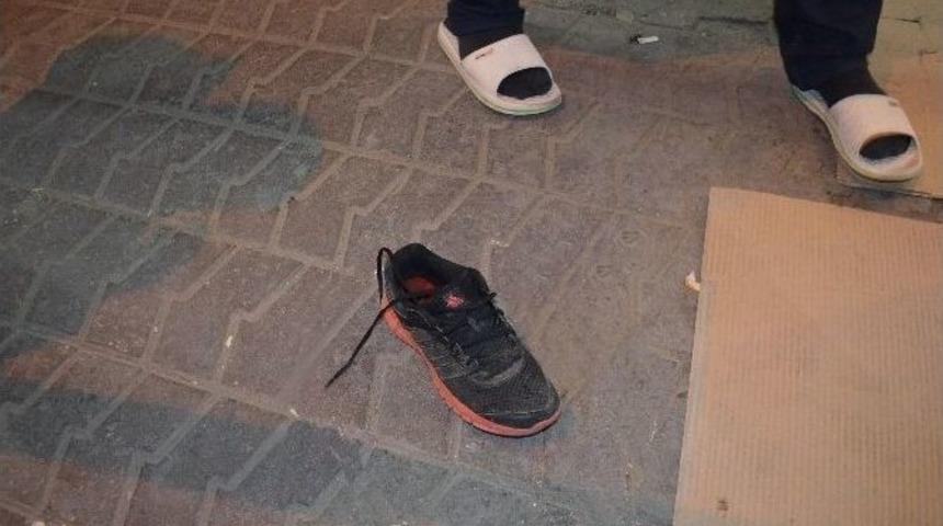 Gasp&ccedil;ıyı Ayakkabısı Ele Verdi