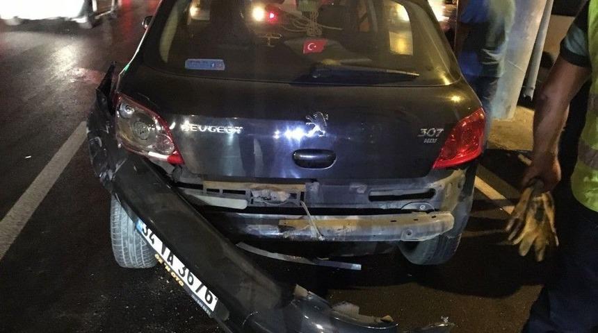 Otoyolda &Uuml;&ccedil; Arabaya &Ccedil;arptı, "bonzai İ&ccedil;tim" Diyerek Ağladı