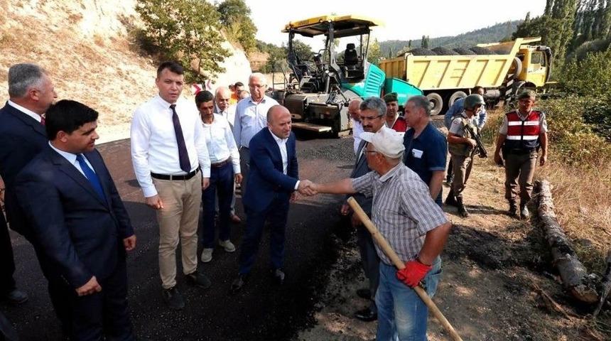 Vali Varol: "k&ouml;y Yolları Şehir Standartlarına Getirilecek"