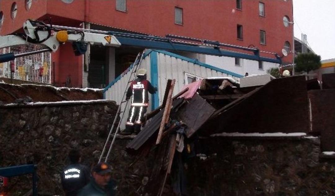 &Ccedil;ekmek&ouml;y&rsquo;de İnşaatta G&ouml;&ccedil;&uuml;k: 1 &Ouml;l&uuml;