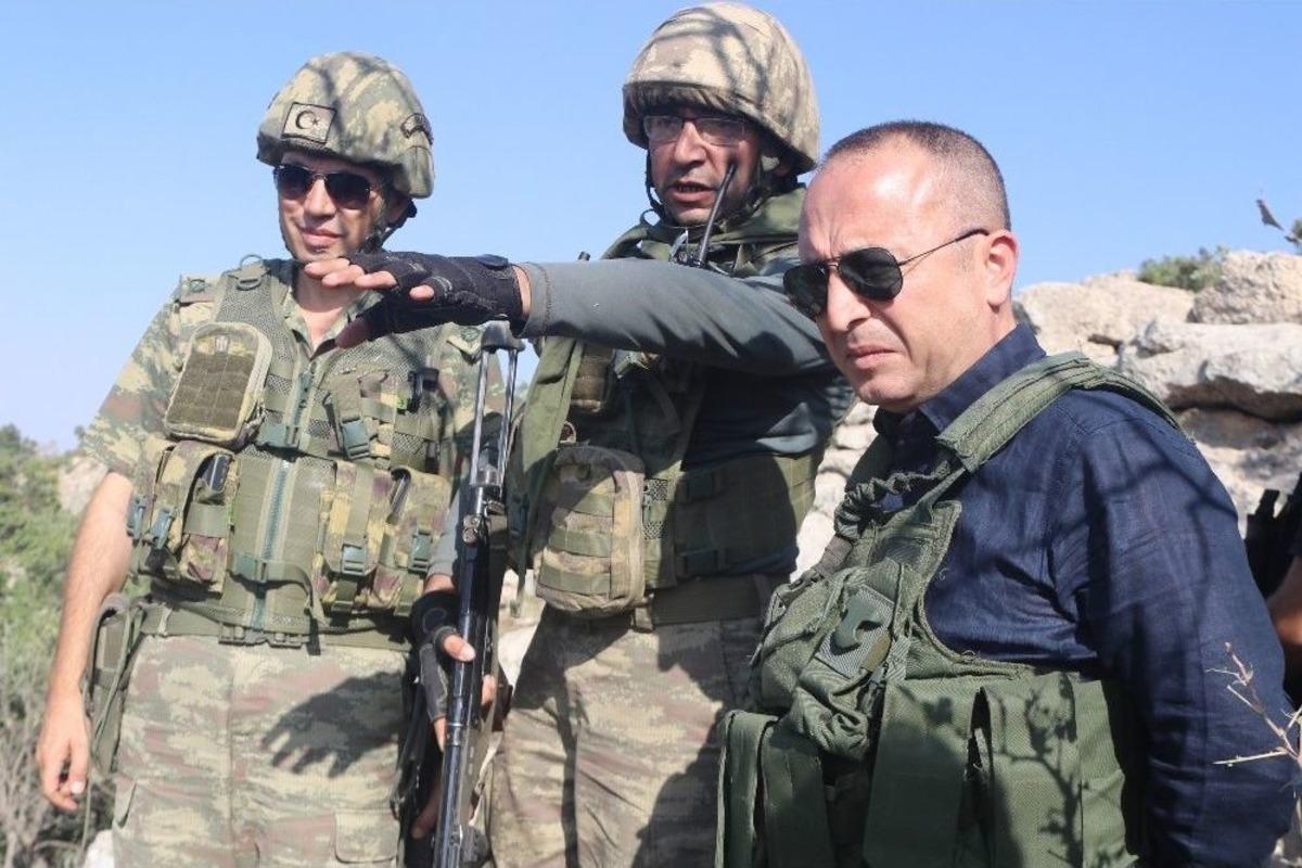 Vali Atik Operasyon B&ouml;lgesinde